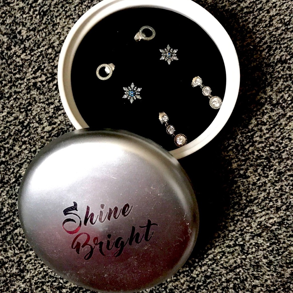 Pandora Set of 3 Earrings